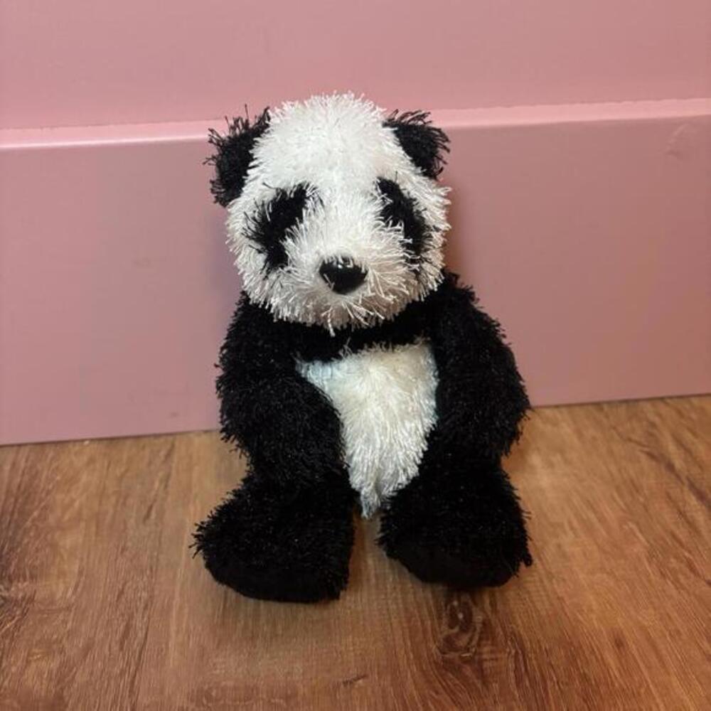 Ganz Webkinz Lil 'Kinz Panda Bear 7" Plush Stuffed Animal HS111 No Code